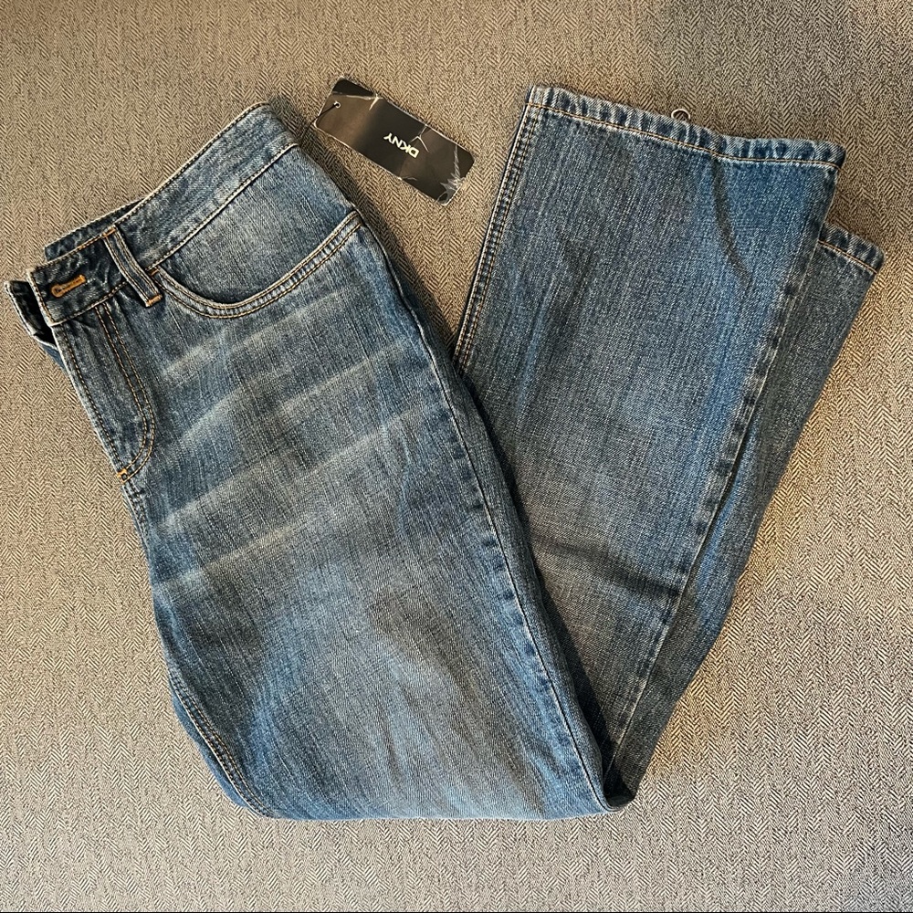 NWT DKNY Crop Denim with Back Zip, 6